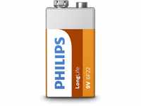 PHILIPS 6F22L1B/10 - Batterien Long Life - 1 Stück 6F22-9V
