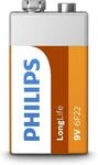 PHILIPS 6F22L1B/10 - Batterien Long Life - 1 St&uuml;ck 6F22-9V