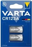VARTA Batterien CR123A Lithium Rundzelle, 2 St&uuml;ck, 3V, Spezialbatterien f&uuml;r