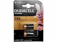 Duracell DUR030480 Photobatterie CR2 Ultra Lithium 3V (2-er Blister) ,Schwarz