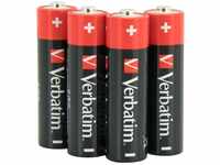Verbatim Premium AA-Alkalibatterien, 1,5V, AA-LR6 Mignon, Mignon-Batterien AA,