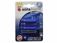 AgfaPhoto Micro AAA Batterien LR03, 4er Pack