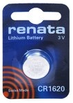 Renata Knopfzelle Batterie CR1620 3V;1 Pack