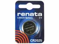 RENATA Lithium-Knopfzelle CR2025 Blisterverpackung