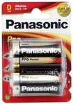 Panasonic Pro Power Alkali-Batterie (Mono D, LR20, 2er Pack)