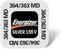 Energizer 364/363 364 SR621SW Knopfzelle Silberoxid Energiesparbatterie 2,2x6,8