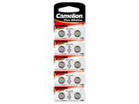 Camelion Knopfzellen, Qualitätsbatterien LR63 / AG0 / LR521 / 379 / SR521W 10er