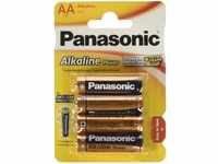 Panasonic 11800406 - Alkaline Power Batterien LR6 / AA mit 1,5V, 4 Stück,...
