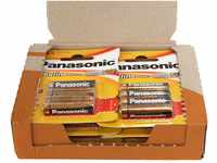 Panasonic 12 x 4er Batterie AAA Batterien Mehrfarbig One Size