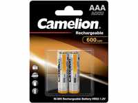 Camelion 17006203 - Ni-MH Rechargable Batterien AAA / HR03, 2 Stück,...