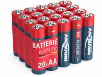 ANSMANN Alkaline Batterie Mignon AA / LR06 1.5V / Longlife Alkalibatterie Sparpaket