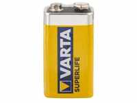 Batterie, SUPERLIFE, 9V-Block, VARTA