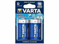 Varta High Energy 1,5V Alkali-Mangan Mono Batterie 2erPack