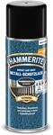 Hammerite Metallschutzlack Spray Hammerschlag, 3in1- Rostschutz, Schwarz, 400 ml