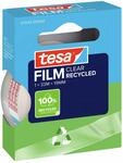 tesa film CLEAR RECYCLED - transparentes Klebeband - 100% recycelter Kunststoff -