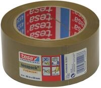 Tesa 04124-00343-00 pack Premium Packband 66 m : 50 mm, braun