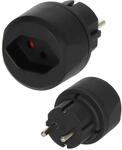 Brennenstuhl Reisestecker/Reiseadapter (Reise-Steckdosenadapter zum Anschluss