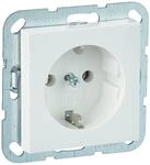 Gira 018827 Schuko Steckdose System 55, reinwei&szlig; matt