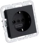 Gira 018828 Schuko Steckdose System 55, anthrazit