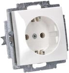 Busch-Jaeger 20 EUC-914 SCHUKO&reg; Steckdosen-Einsatz (Thermoplast) Alpinwei&szlig;