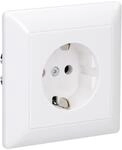 Jung 1520 WW Schuko Steckdose 16 A 250 V Serie AS 500 alpinwei&szlig; 250 V