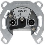 Kathrein ESC 84 2-Fach Breitband-Einzelanschlussdose schwarz
