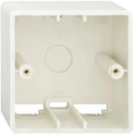 Rutenbeck UAE-Cat.5e mit 6 ApG (Aufputzgeh&auml;use f&uuml;r UP-Bauformen) Dose perlwei&szlig;
