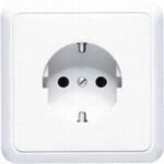 Jung 5520WW Schuko-Steckdose