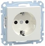 Schneider Electric Merten Schuko-Steckdose, 2-polig+E, Schraub-Liftklemmen, System M,
