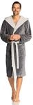 Vossen Damen & Herren Bademantel "Poppy" flanell M