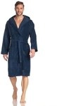 Vossen Damen Bademantel Texas, Einfarbig, Blau (winternight 476), XS (34-40)