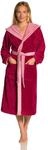 Vossen Damen & Herren Bademantel "Poppy" cranberry XS