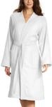 Vossen Damen & Herren Bademantel Dallas wei&szlig;, xs
