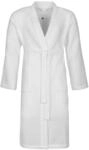Vossen Damen & Herren Bademantel Wellington-L wei&szlig;, s