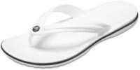 Crocs Unisex Erwachsene Crocband Flip Flip, White, 39/40 EU