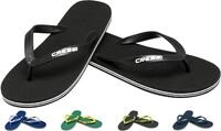CRESSI Beach Flip Flops Black, 35/36 EU - Zehenstegsandale f&uuml;r Strand und Pool,
