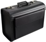 D&N Business Line Pilotenkoffer, 46 cm, 29L, Schwarz