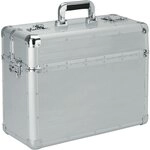 Alumaxx Pilotenkoffer 47 cm - Aluminium, Silber - Heavy-Duty-Griff,