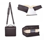 SartoriusSKIN Tasche PURO aus Nappaleder in Gr. L in Kaffee-braun,...