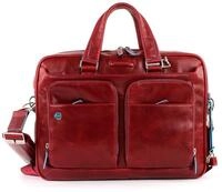 Piquadro Blue Square 15 '' Aktentasche mit Laptop-Fach, Rosso (rot) - CA2849B2/R