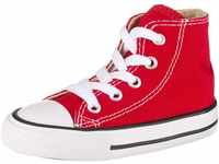 Converse Unisex - Kinder Chuck Taylor All Star High Hohe Sneakers, Rot, 20 EU