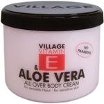 Village Cosmetics Bodycream mit Vitamin E und Aloe Vera 500 ml (K&ouml;rpercreme,