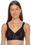 Susa Damen Standard BH, Blickdicht, Schwarz (004), 75C