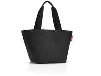 reisenthel shopper M schwarz – Geräumige Shopping Bag und edle Handtasche in einem