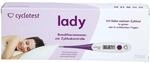cyclotest lady Basalthermometer mit Tasche und Kurvenbl&auml;ttern zur...