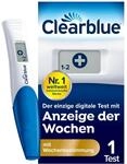 Clearblue Schwangerschaftstest Digital mit Wochenbestimmung, Test mit Anzeige der