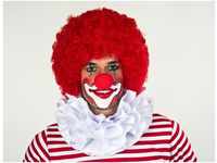 Festartikel Müller Kostüm Zubehör Clown Kragen weiß dreilagig zu Karneval