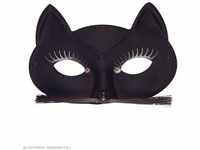 Schwarze Maske Katze Katzenmaske Augenmaske Katze