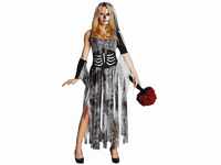 Rubie`s Damen Kostüm Zombiebraut Brautkleid zum Zombie Halloween Gr.44