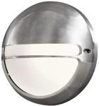 Konstsmide Torino 7333 Wandleuchte (B: 26cm T: 12cm H: 26cm, 1x60W, IP44) rostfreier